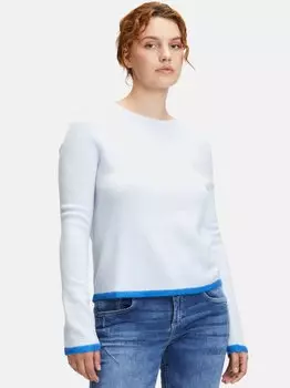 Вязаный свитер Cartoon, синий