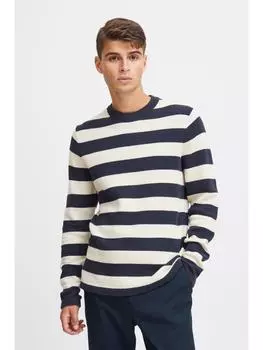 Вязаный свитер CASUAL FRIDAY, синий