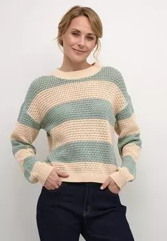 Вязаный свитер CEYLAN Culture, цвет green milieu