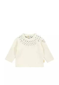 Вязаный свитер CHEER Steiff, бежевый