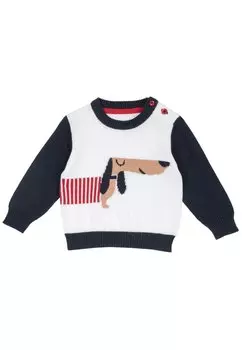 Вязаный свитер Chicco, цвет red