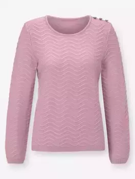 Вязаный свитер Classic Basics "Пуловер", цвет Ros