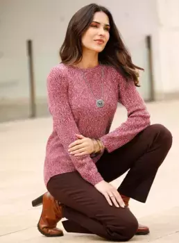 Вязаный свитер Classic Basics "Пуловер", цвет Terra-Meliert