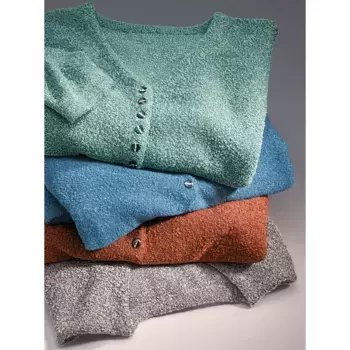 Вязаный свитер Classic Basics "V-пуловер", терракотовый