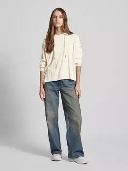 Вязаный свитер Comfort Fit с капюшоном модель «NEW TESSA» Only, кремовый