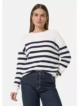 Вязаный свитер comma CI, белый