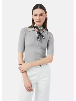 Вязаный свитер comma CI, серый