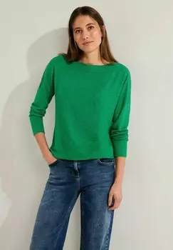 Вязаный свитер COSY LANGARM Cecil, цвет grn