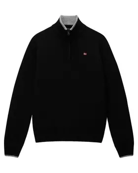 Вязаный свитер даин хз 5 Napapijri, черный