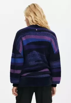 Вязаный свитер Desigual, разноцветный