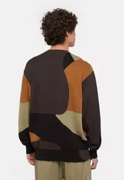 Вязаный свитер Dickies, оливково-зеленый