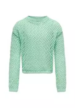 Вязаный свитер донна пуловер Kidsonly, зеленый