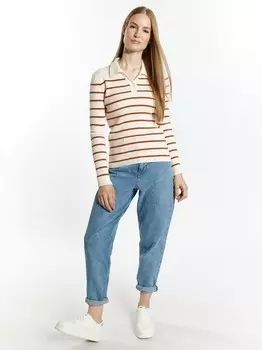 Вязаный свитер Dreimaster, белый