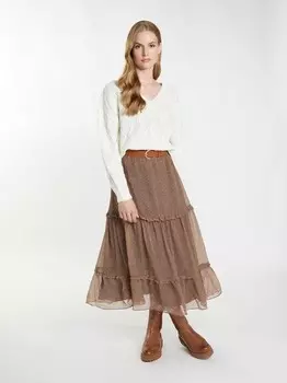 Вязаный свитер Dreimaster, белый