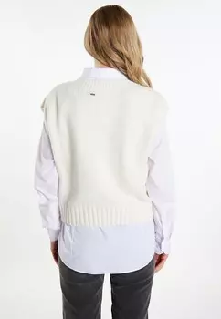 Вязаный свитер DREIMASTER INCUS DreiMaster, белый