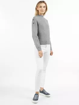 Вязаный свитер Dreimaster, серый