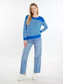 Вязаный свитер Dreimaster, синий