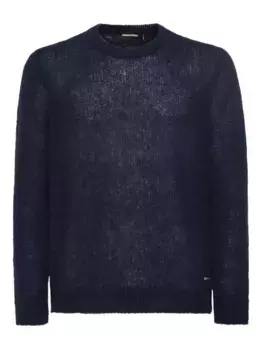 Вязаный свитер DSQUARED2, синий