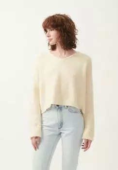 Вязаный свитер EAST American Vintage, цвет nacre chine