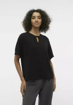 Вязаный свитер EDDIE Vero Moda, цвет black