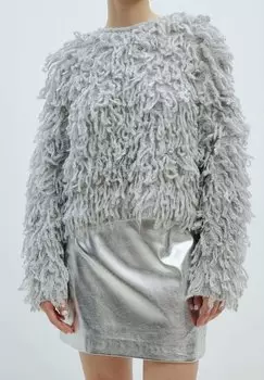 Вязаный свитер EDITED, цвет graumeliert