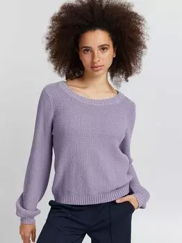 Вязаный свитер eroelle Ichi, фиолетовый