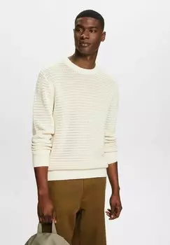 Вязаный свитер Esprit, вереск бежевый