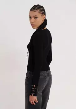 Вязаный свитер Even&Odd, черный