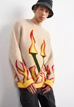 Вязаный свитер FERGADELIC Volcom, кремовый