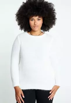 Вязаный свитер FLAUSCH IM PERLMUSTER Paprika, цвет ecru