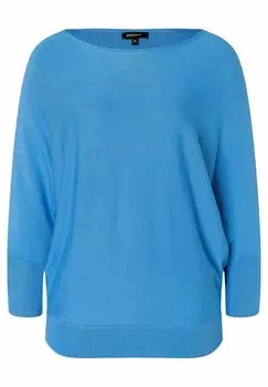 Вязаный свитер FLEDERMAUS 3/4 ARM More & More, цвет blau