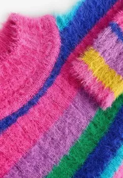 Вязаный свитер FLUFFY REGULAR FIT Next, розовый