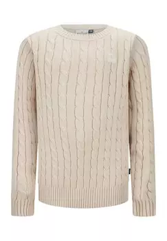 Вязаный свитер FLYNN Retour Jeans, бежевый