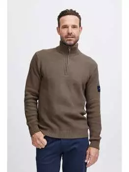 Вязаный свитер FQ1924, коричневый