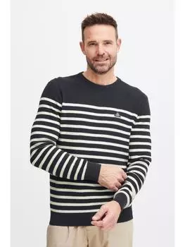 Вязаный свитер FQ1924, темно-синий