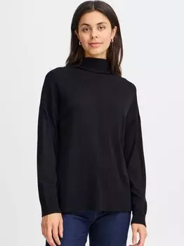 Вязаный свитер фралма пу 9 Fransa, черный