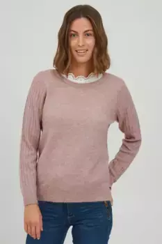 Вязаный свитер Fransa " Fransa FRCesandy", цвет Misty Rose Melange