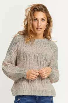 Вязаный свитер Fransa " Fransa FRLisa", цвет Black Plum Mi