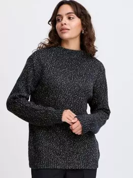 Вязаный свитер Fransa, синий