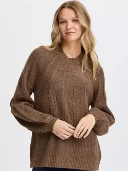 Вязаный свитер frbeverly pu 8 Fransa, коричневый