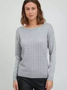 Вязаный свитер frdechimmer Fransa, синий