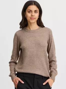 Вязаный свитер фреллис пу 1 Fransa, бежевый