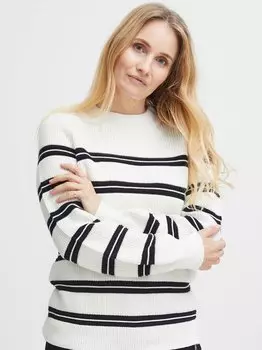 Вязаный свитер фрфилипа Fransa, белый