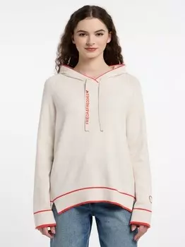 Вязаный свитер Frieda & Freddies, белый