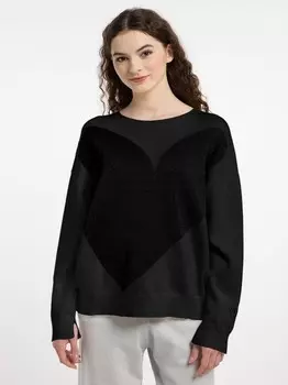 Вязаный свитер Frieda & Freddies, черный