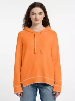 Вязаный свитер Frieda & Freddies, оранжевый