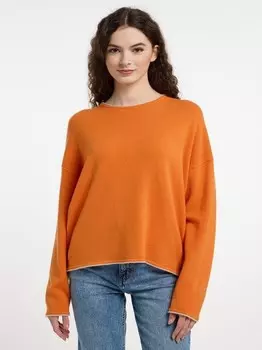 Вязаный свитер Frieda & Freddies, оранжевый