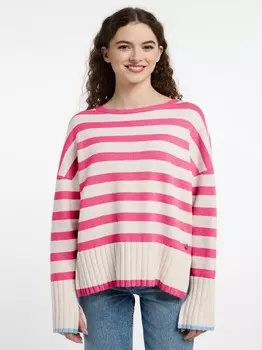 Вязаный свитер Frieda & Freddies, розовый