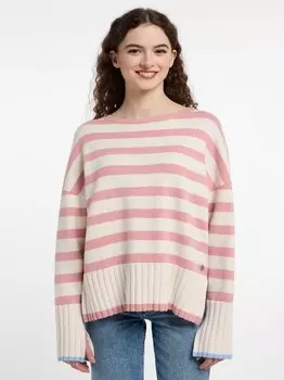 Вязаный свитер Frieda & Freddies, розовый