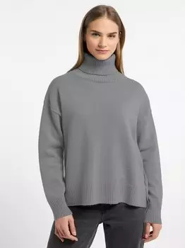 Вязаный свитер Frieda & Freddies, серый